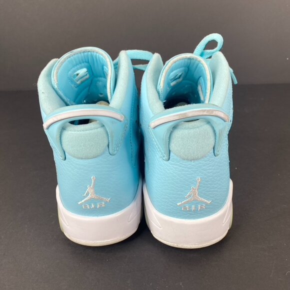 Air Jordan 6 Retro Pantone GG Still Blue Sneakers Size 5.5Y/Womens 7 - Picture 4 of 10